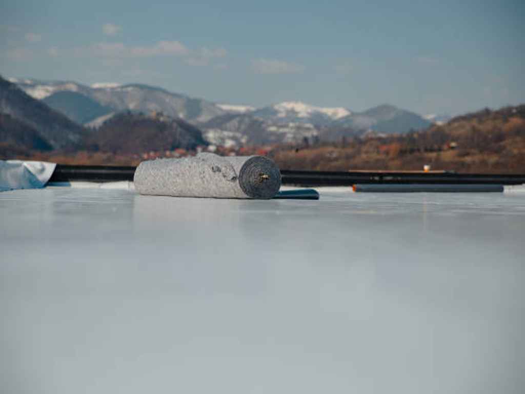 silicone roof coating on flat roof Brighton, CO
